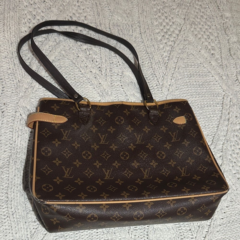 Louis Vuitton Dark Brown Monogram Tote - Picture 8 of 17